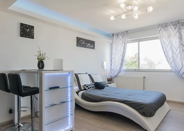 Sweethome - Black & White Apartment Dijon